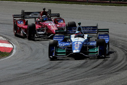 Takuma Sato, Andretti Autosport Honda, Graham Rahal, Rahal Letterman Lanigan Racing Honda