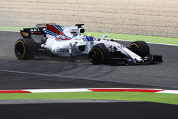 Феліпе Масса, Williams FW40, прокол колеса, піт-стоп