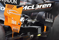 Aileron arrière de la McLaren MCL32