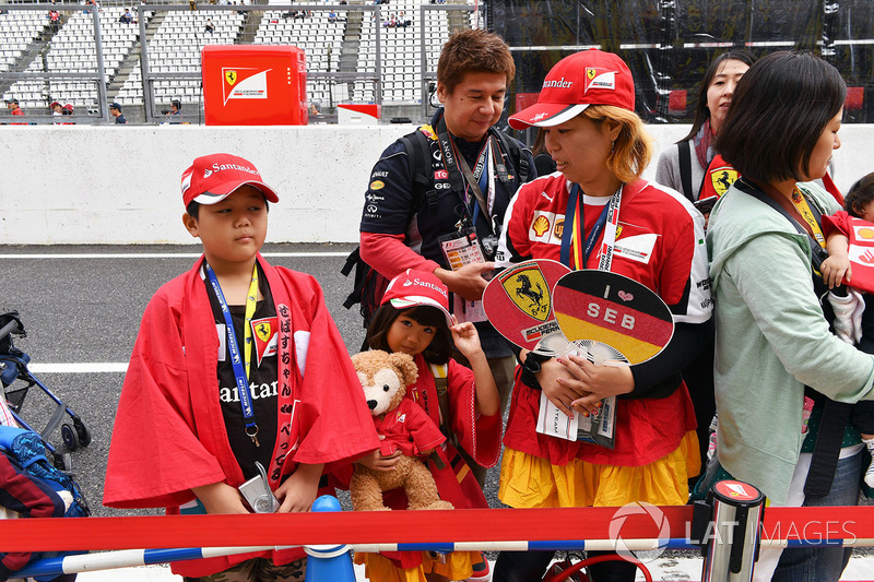 Sebastian Vettel, Ferrari fans