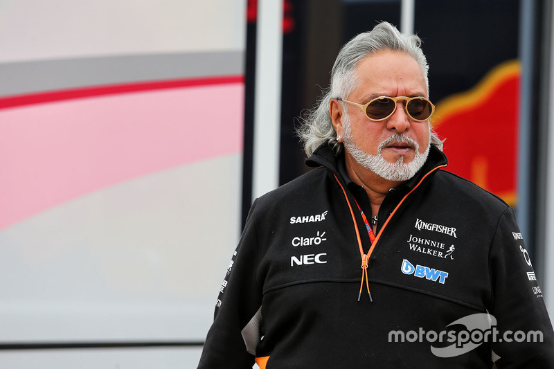 Dr. Vijay Mallya, Sahara Force India Formula One Team Owner