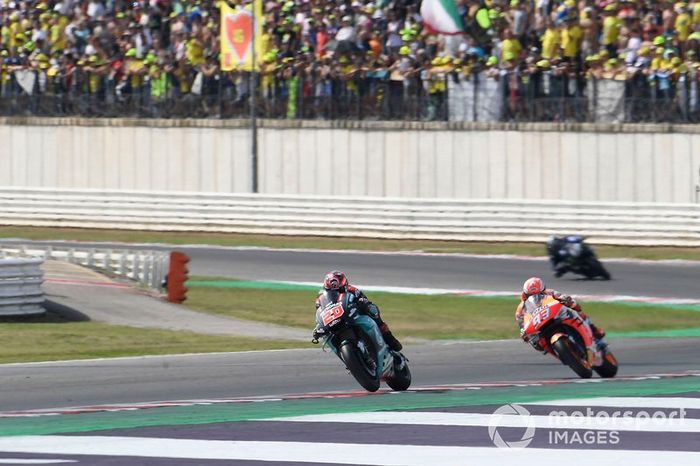 Fabio Quartararo, Petronas Yamaha SRT, Marc Márquez, Repsol Honda Team