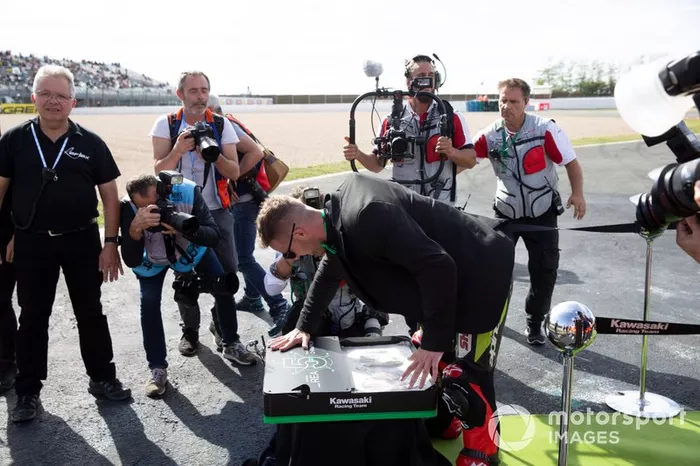 Jonathan Rea, Kawasaki Racing Team celebra su quinto título mundial