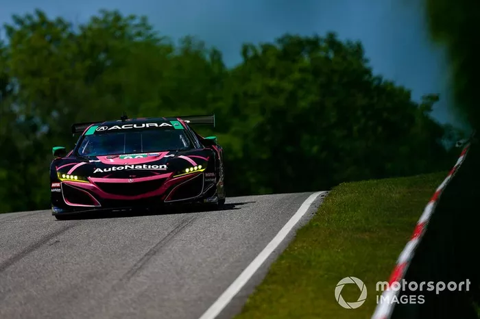 #86 Meyer Shank Racing w/ Curb-Agajanian Acura NSX GT3, GTD: Mario Farnbacher, Trent Hindman