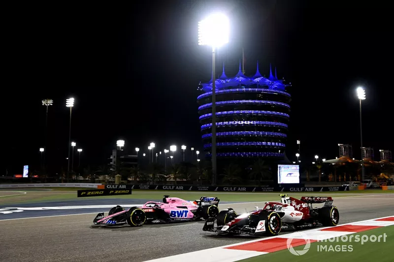 Fernando Alonso, Alpine A522, Guanyu Zhou, Alfa Romeo C42