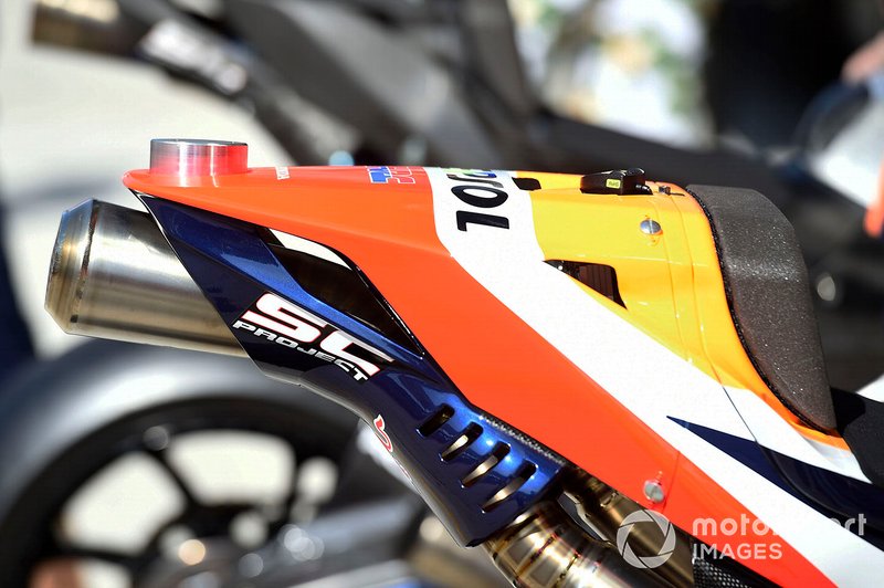 Repsol Honda Team bike detail
