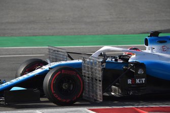 Robert Kubica, Williams FW42 avec capteurs aéro