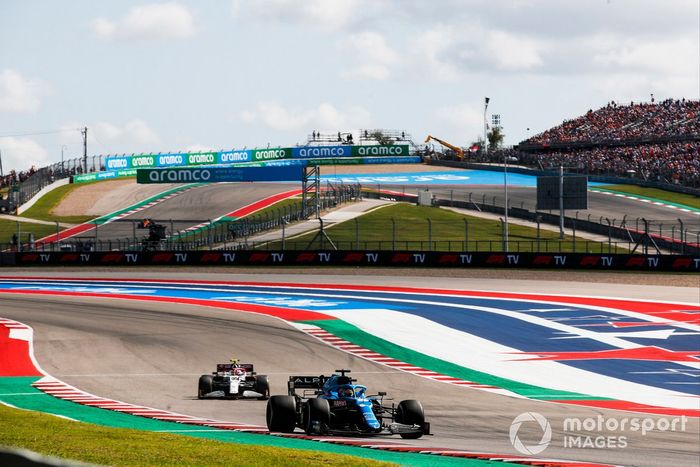 Fernando Alonso, Alpine A521, Antonio Giovinazzi, Alfa Romeo Racing C41