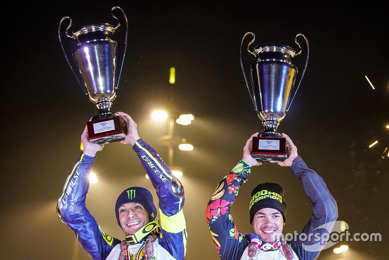Valentino Rossi et Franco Morbidelli