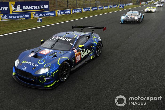 #90 TF Sport Aston Martin Vantage: Salih Yoluc, Jonny Adam, Charles Eastwood  