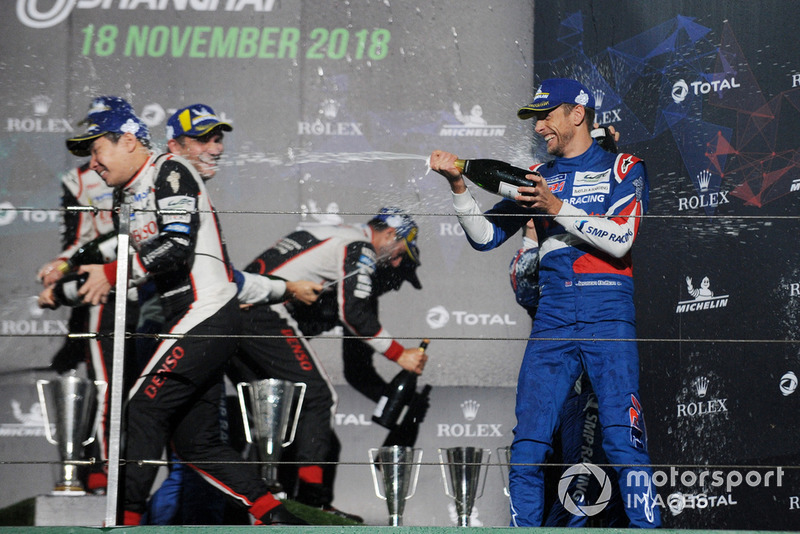 Третє місце загального заліку, Дженсон Баттон, SMP Racing