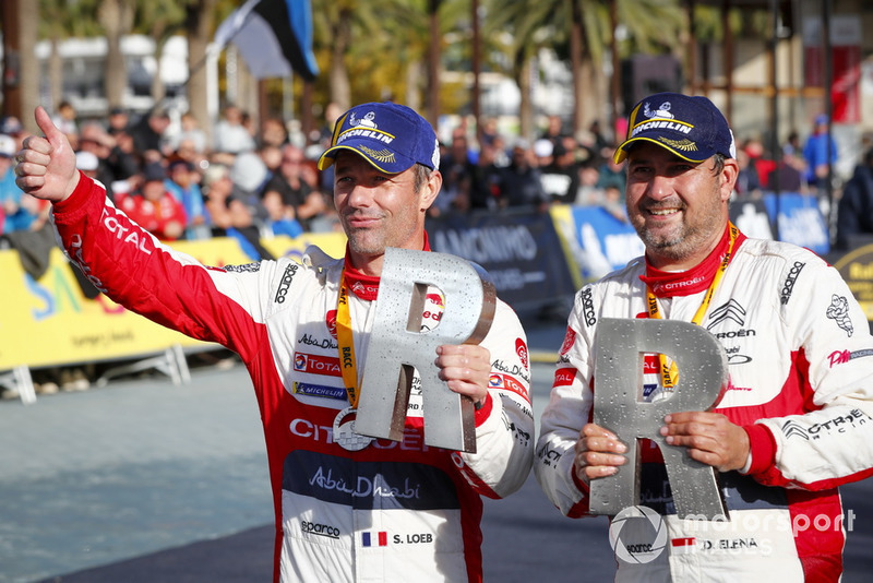 Winners Sébastien Loeb, Daniel Elena, Citroën World Rally Team Citroën C3 WRC