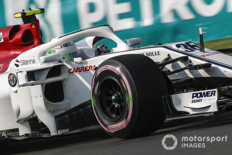22 місце — Антоніо Джовінацці, Sauber. Умовний бал — 0,69