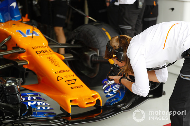 Matilda McAleenan, Materials Engineer, McLaren