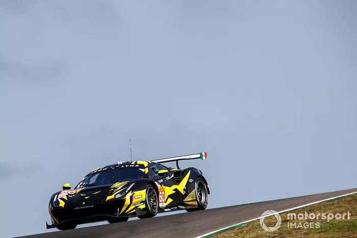 #60 Iron Lynx Ferrari 488 GTE EVO: Claudio Schiavoni, Andrea Piccini, Matteo Cressoni 