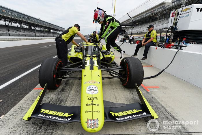 Charlie Kimball, A.J. Foyt Enterprises Chevrolet