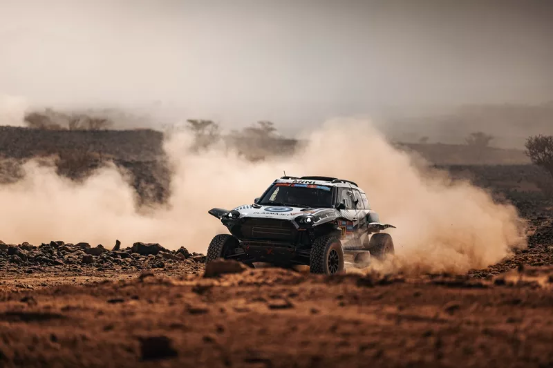 #217 X-Raid Mini JCW Team Mini: Denis Krotov, Konstantin Zhiltsov