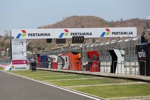 Vista general del pitlane