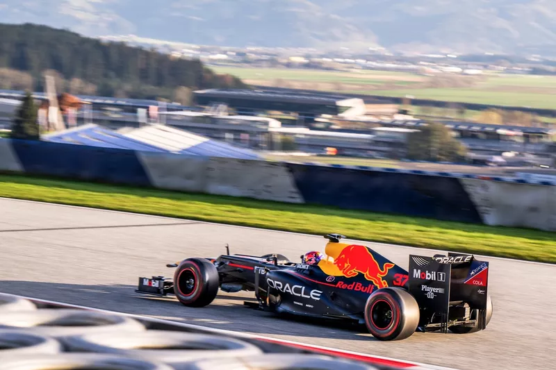 Kalle Rovanpera fait un essai dans une Formule 1 Red Bull au Red Bull Ring 