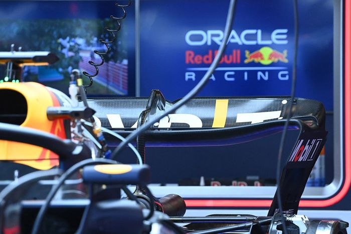 Detalle técnico del Red Bull Racing RB19