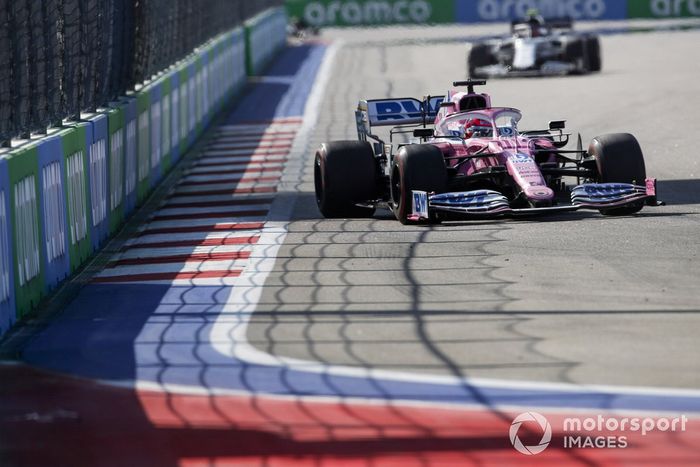 Sergio Pérez, Racing Point RP20, Pierre Gasly, AlphaTauri AT01