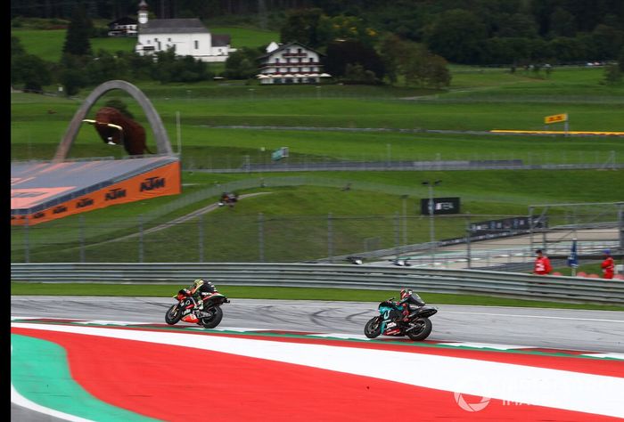 Aleix Espargaró, Aprilia Racing Team Gresini Fabio Quartararo, Petronas Yamaha SRT