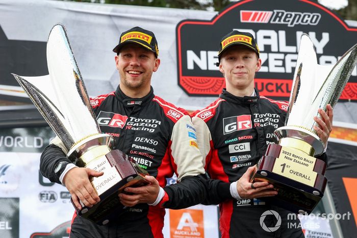 Kalle Rovanpera, Jonne Halttunen, Toyota Gazoo Racing WRT Toyota GR Yaris Rally1