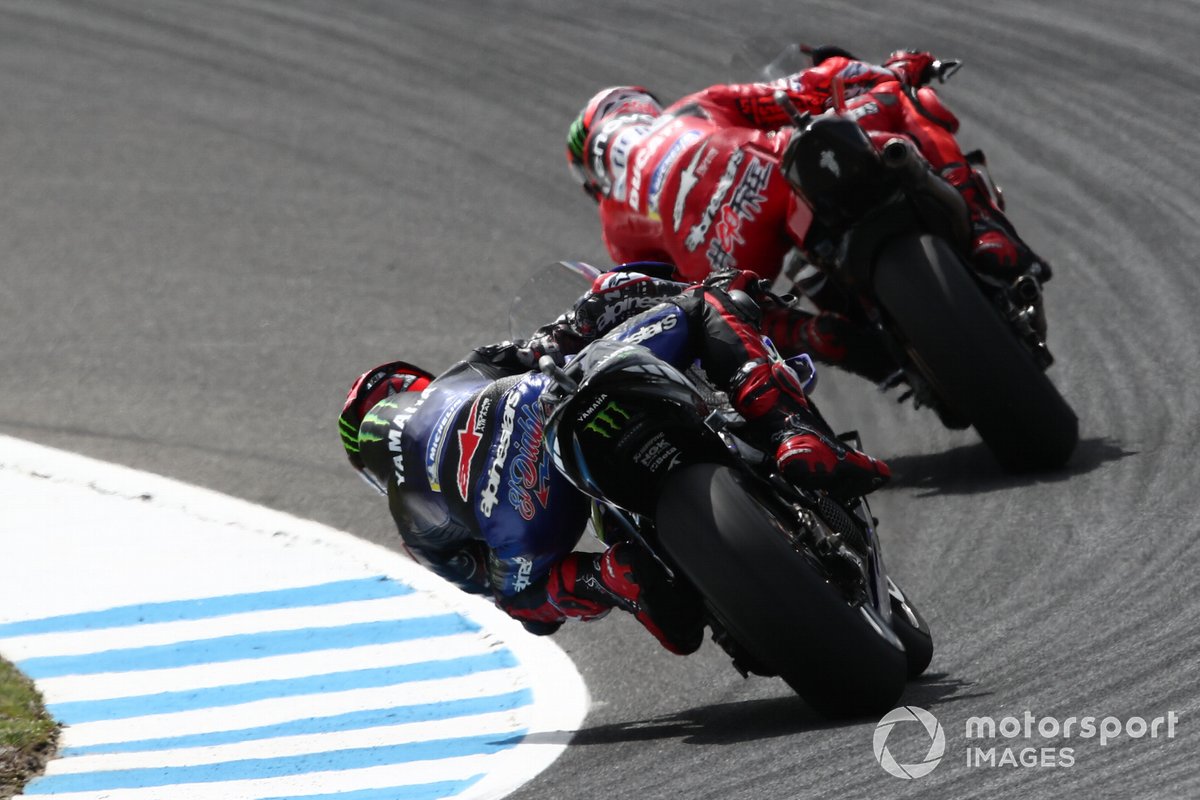 Quartararo couldn't keep pace with Ducati in the latter stages of the season and his once-commanding advantage was eaten away