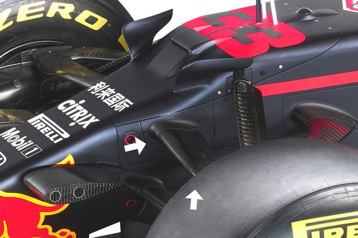 Detalle del Red Bull Racing RB16