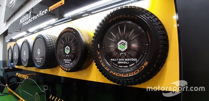 Módulo Competições da fábrica da Pirelli em Campinas