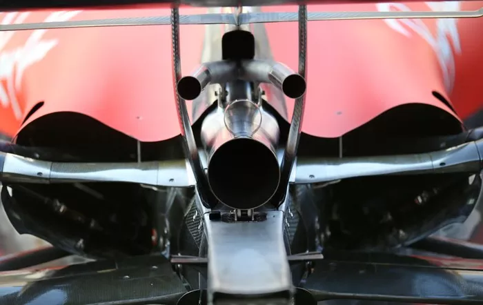 Trasera del Ferrari SF90