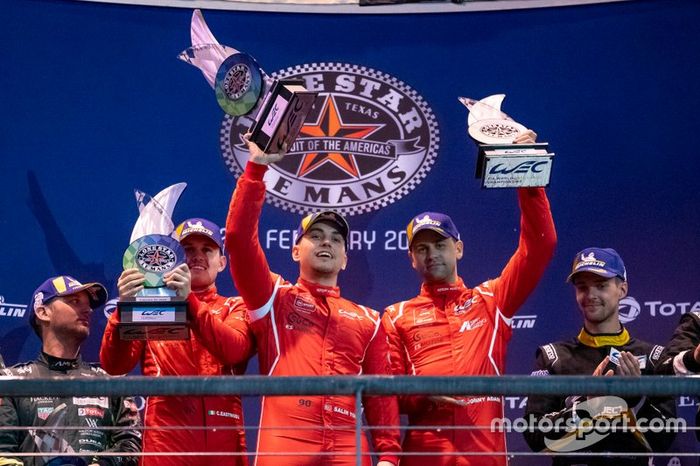 #90 TF Sport - Aston Martin Vantage Amr: Salih Yoluc, Charles Eastwood, Jonathan Adam Podium