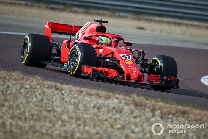 Mick Schumacher, Ferrari SF71H