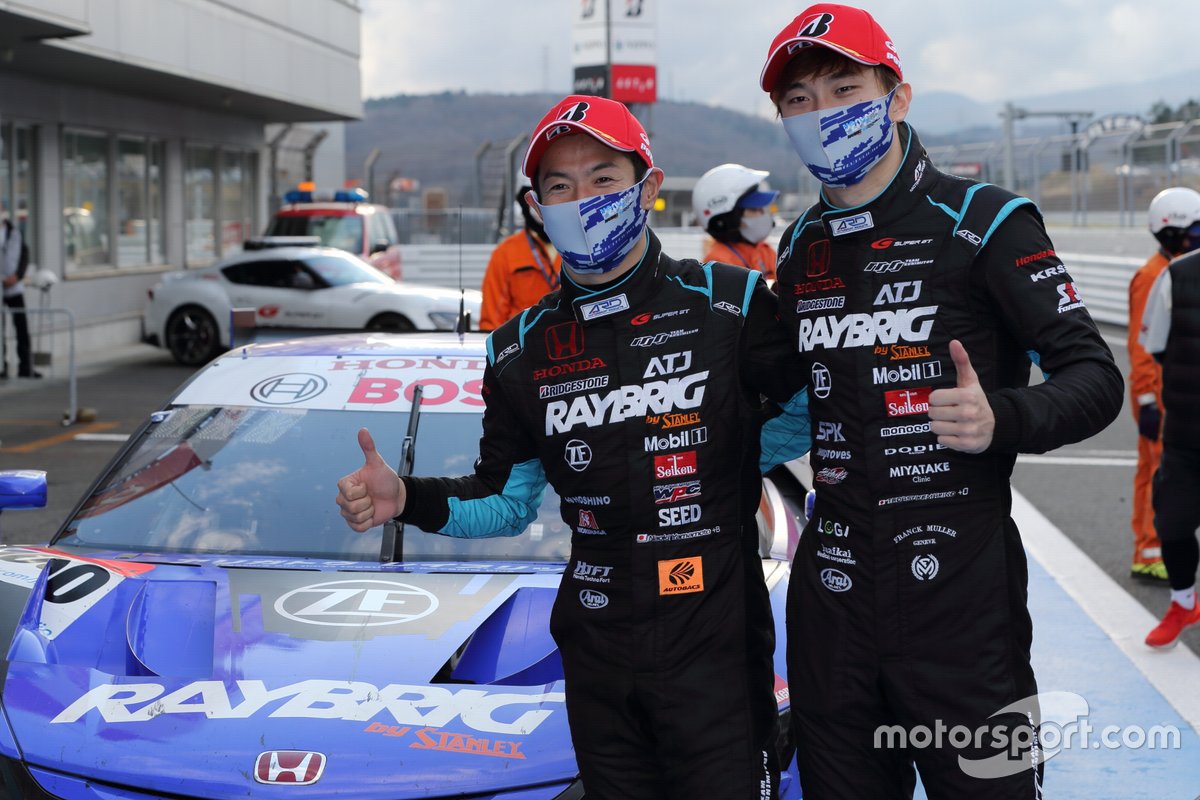 Naoki Yamamoto, Tadasuke Makino（#100 RAYBRIG NSX-GT）