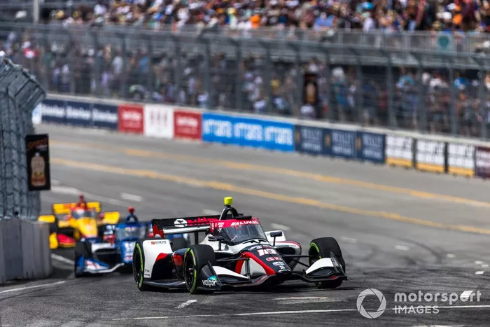 #18: David Malukas, Dale Coyne Racing con HMD Honda