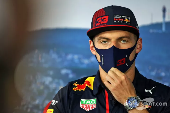Max Verstappen, Red Bull Racing en la conferencia de prensa