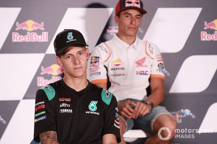 Fabio Quartararo, Petronas Yamaha SRT, Marc Marquez, Repsol Honda Team
