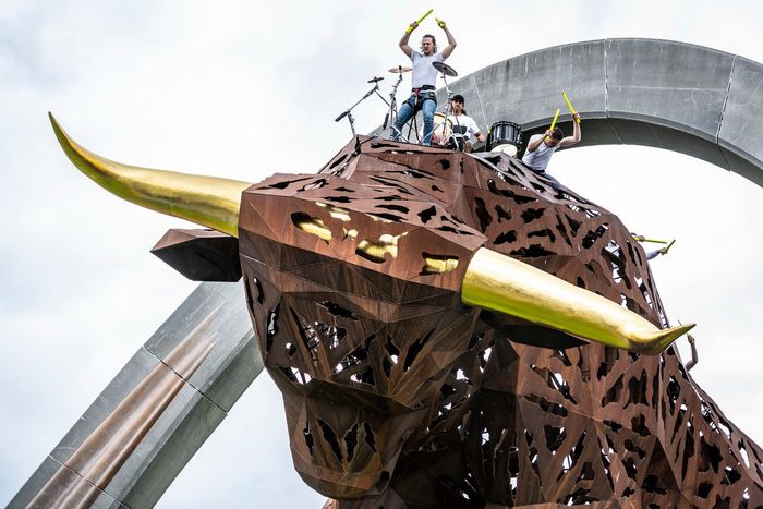 El espectáculo de Percussive Planet Ensemble