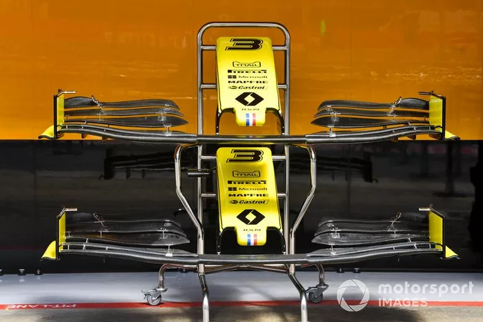 Alerón delantero del Renault R.S.19