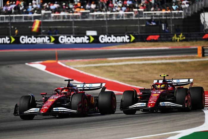 Charles Leclerc, Ferrari, Lewis Hamilton