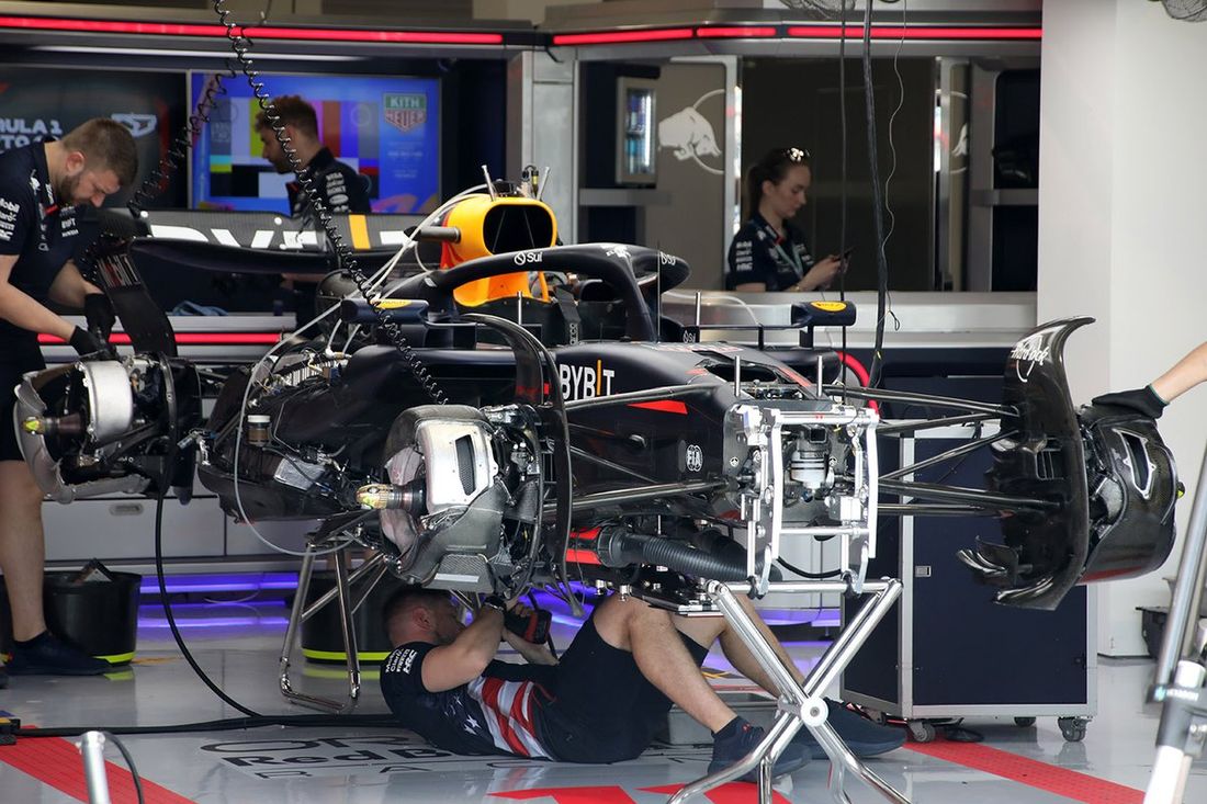 Red Bull Racing RB20 detalles técnicos