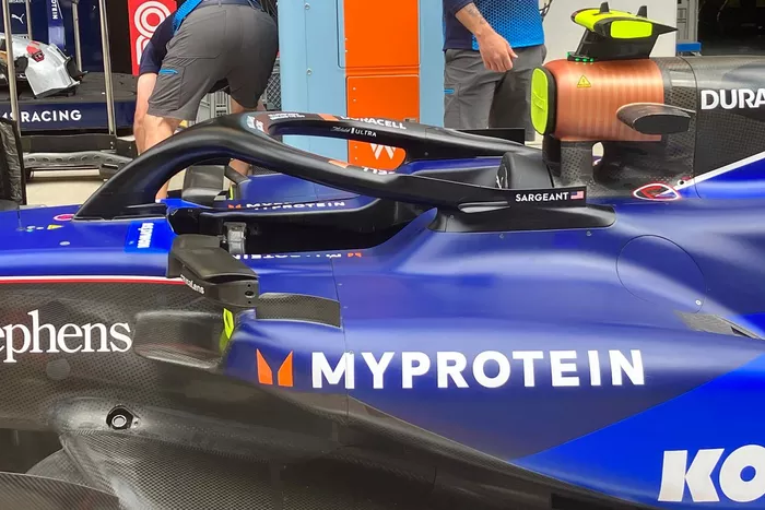 Williams FW46 détail halo