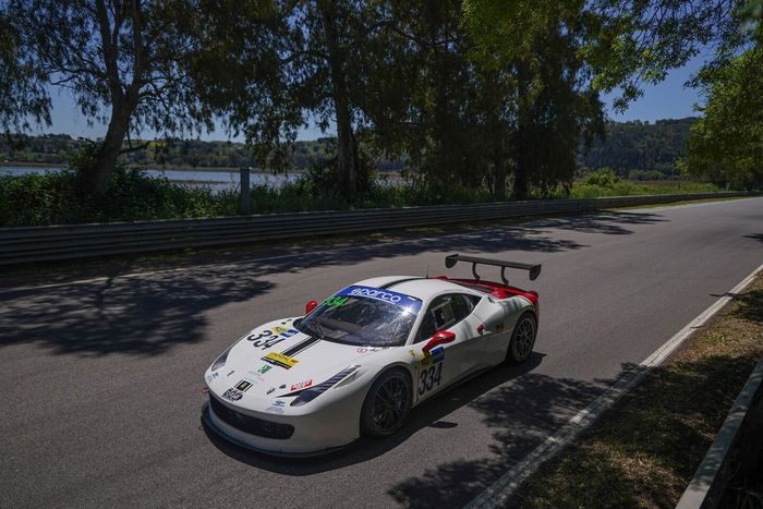 #334 SR&R, Ferrari 488 Challenge Evo: 'Aramis', Jacopo Baratto, Salvatore Pennisi