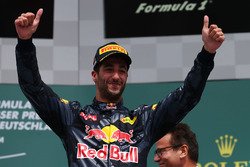 Подіум: друге місце Даніель Ріккардо, Red Bull Racing