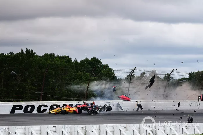 Acidente de Robert Wickens em Pocono
