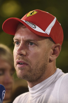 Sebastian Vettel, Ferrari parle aux médias
