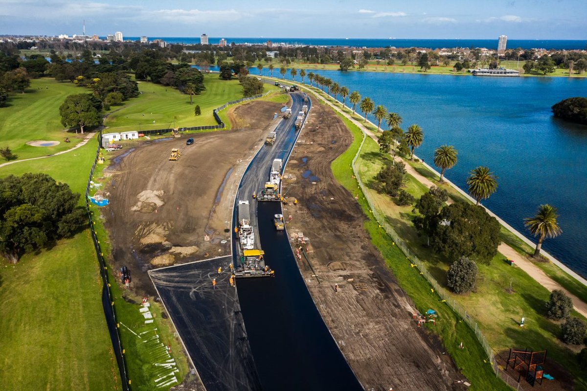 Albert Park modifications