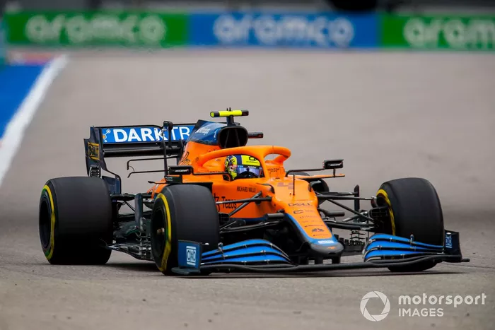 Lando Norris, McLaren MCL35M 