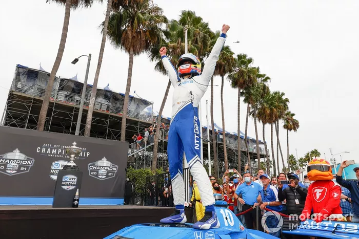 Champion Alex Palou, Chip Ganassi Racing Honda
