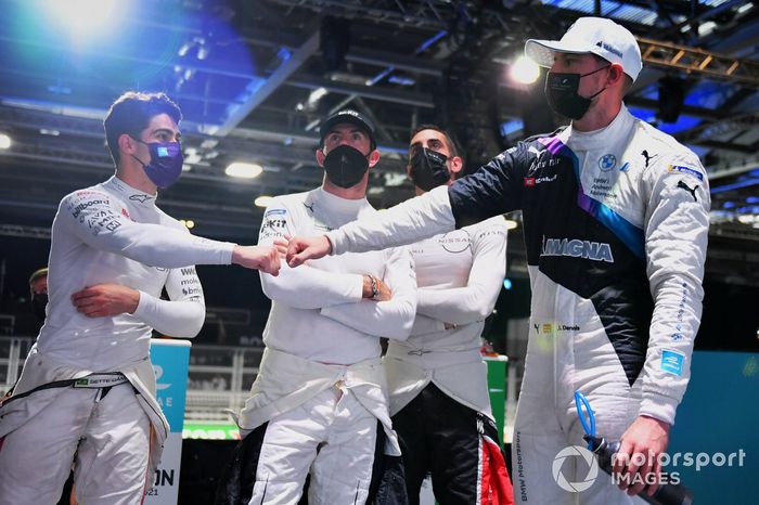 Sergio Sette Camara, Dragon Penske Autosport, Norman Nato, Venturi Racing, Sebastien Buemi, Nissan e.Dams, Jake Dennis, BMW i Andretti Motorsport